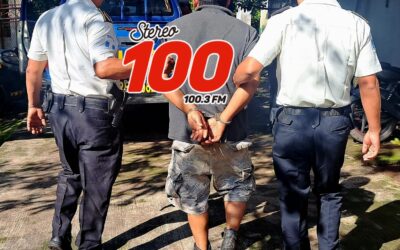PNC arrestan a alias «Gallo Giro» por portación ilegal de arma de fuego