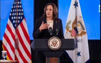 Recuento preliminar muestra que Harris tiene suficiente apoyo para ser la candidata del Partido Demócrata