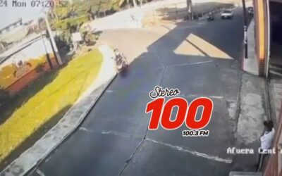 ((VIDEO)) | Cámara graba dos accidentes de tránsito