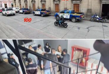 MP y PNC desarrollan allanamientos en Segundo Registro de la Propiedad y Oficina del Centro Histórico de Xela