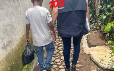 PGN rescata a niño por presentar quemaduras