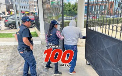 Detenido en Quetzaltenango en cumplimiento a cuatro órdenes de captura