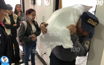 Entregan raciones de alimentos para niños con desnutrición en La Esperanza