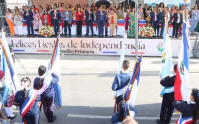Más de 3 mil 900 estudiantes participan en desfile inaugural de Xelafer 2024