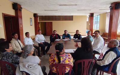 Comred se reúne con hermandades y autoridades de Catedral por bajada de Virgen del Rosario