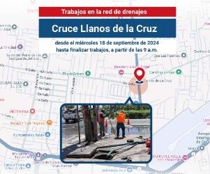 Cierre vial por taponamiento en drenaje en la ruta entre Quetzaltenango y Olintepeque