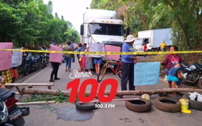 Pobladores bloquean ruta porque tienen 26 días sin agua potable
