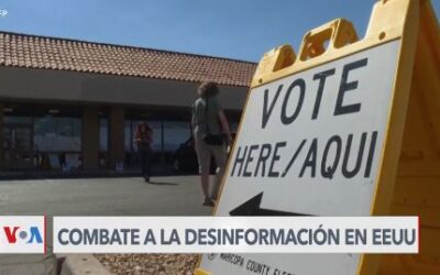 Estados Unidos advierte a los votantes sobre diluvio de desinformación