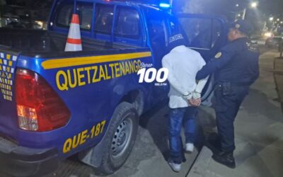 Detenido, quien estaba ebrio, portaba arma de fuego y municiones sin licencia