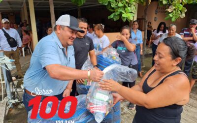 Comunidades de Champerico, Retalhuleu, fueron afectadas por inundaciones.