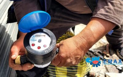 ¿Cuál es el proceso para el cambio de medidores de agua en Xela?