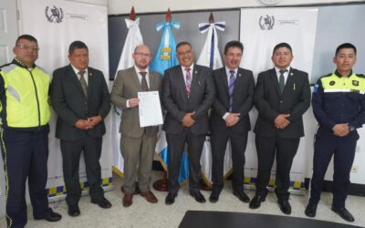 Departamento de Tránsito de PNC y Muni de Salcajá firman convenio de multas