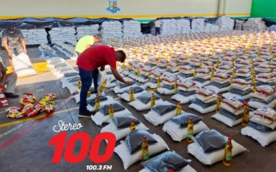 Entregan 4 mil raciones de alimentos en Retalhuleu