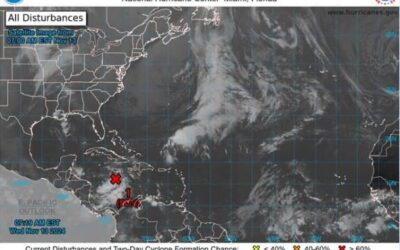 Insivumeh y Conred monitorean sistema de baja presión en el Caribe
