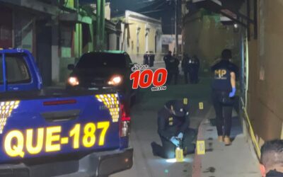 Del 31 de octubre al 6 de noviembre, se han registrado dos hechos armados perpetrados en Quetzaltenango