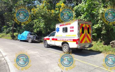 Familia originaria de Quetzaltenango se accidenta en Sololá