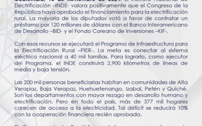Se aprobó el Decreto 29-2024 Ley General de Infraestructura Vial Prioritaria.