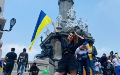 “México es mi segundo hogar”. De periodista a modelo, joven ucraniana cambia su vida tras la guerra