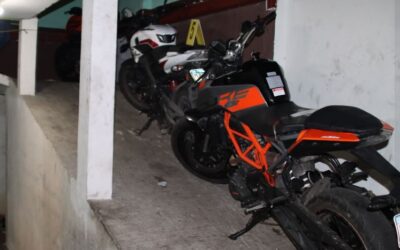Localizan en taller nueve motocicletas con reporte de robo