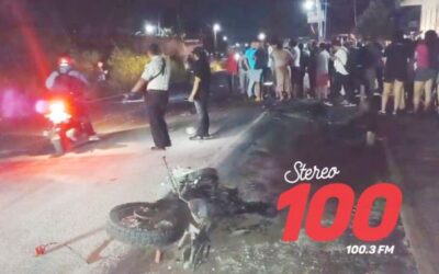 Esposos mueren en accidente de tránsito