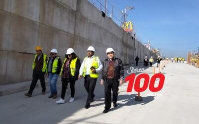 Habilitan dos carriles en el paso a desnivel que construyen entre zonas 6 y 7 de Xela