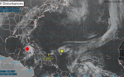 Tormenta tropical «Rafael» se convierte en huracán