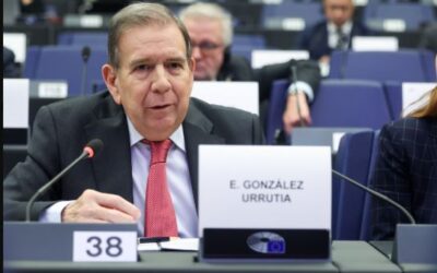 Edmundo González y María Corina Machado reciben premio Sájarov del Parlamento Europeo