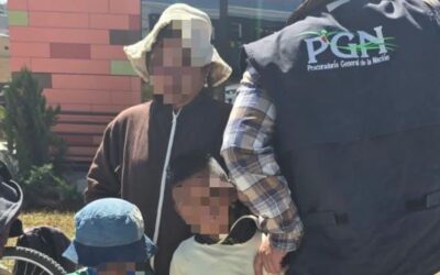 PGN atiende a hermanos quienes estaban en situación de alto riesgo