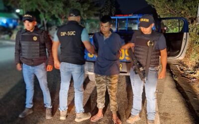PNC expulsa de Guatemala a pandillero salvadoreño