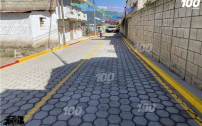 Inauguran proyecto en la calle Guillermo Lozano