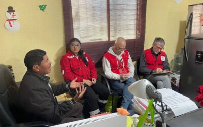 Representantes internacionales de Cruz Roja visitan Xela