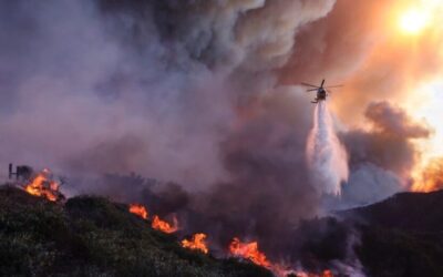 Incendio en Los Ángeles destruye decenas de residencias y obliga a evacuación de unas 30 mil personas