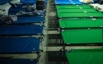 Habilitan siete albergues por el descenso de temperaturas