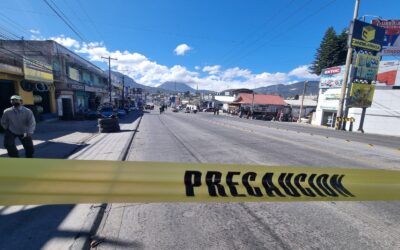 Cámara graba mortal accidente de tránsito en la zona 7 de Quetzaltenango