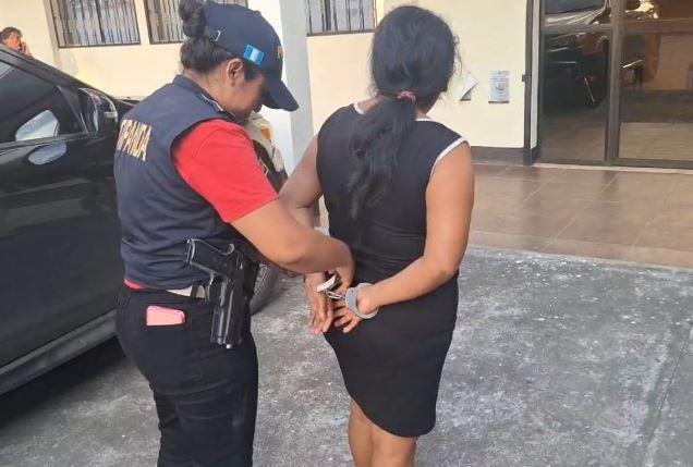 CAPTURADA POR EXTORSIÓN