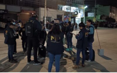 MP y Dipanda desarrollan 35 allanamientos por extorsión