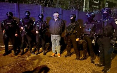 Antinarcóticos capturan a alias «Gordo» y/o «RC» quien es requerido por Estados Unidos