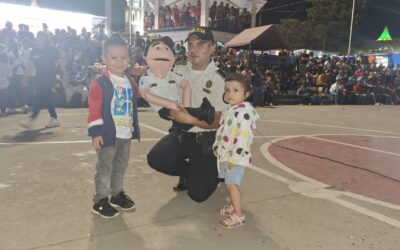 «Lesh» promueve prevención del delito en Flores Costa Cuca