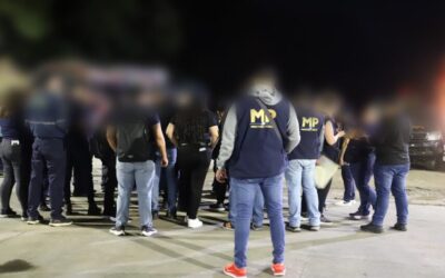 MP desarrolla 42 allanamientos para desarticular estructura criminal