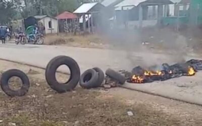 Bloqueos en rechazo al pago de seguro obligatorio para vehículos