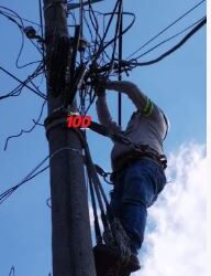 Instalan acometidas eléctricas en ventas del Primer Viernes de Cuaresma