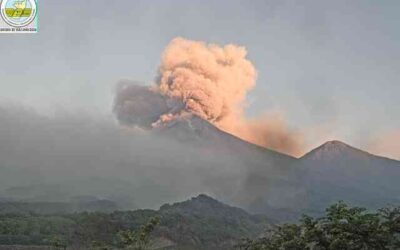 MAGA monitorea 122 municipios por actividad del Volcán De Fuego