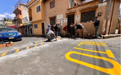 Señalizan para prevenir accidentes de tránsito