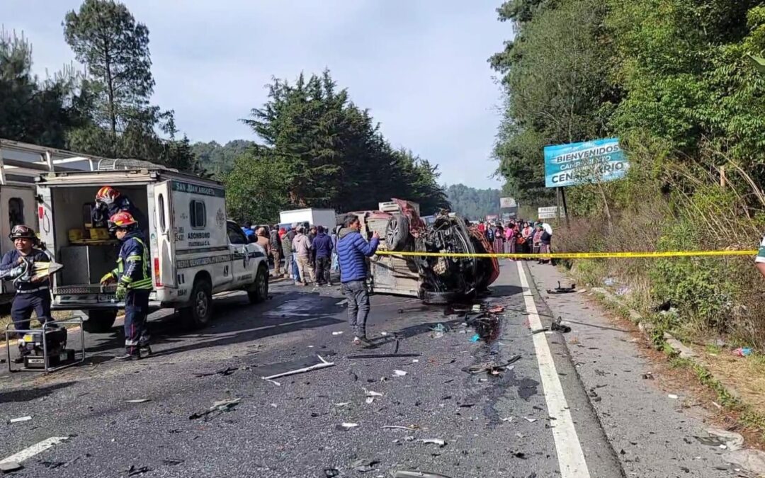 Identifican a víctima mortal y heridos en triple colisión en la ruta interamericana.