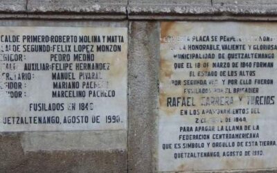 A 185 años del fusilamiento del Concejo Municipal de Quetzaltenango