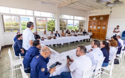 Se realiza Mesa Técnica de Seguridad, tratando el tema de la carceleta de Coatepeque.