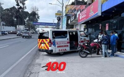 Motorista herido al esquivar a perro