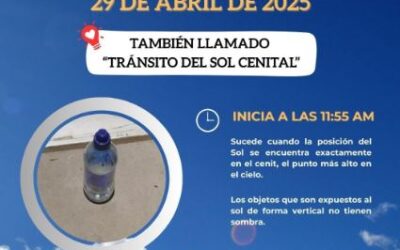 Este 29 de abril es el Día Sin Sombra en Guatemala