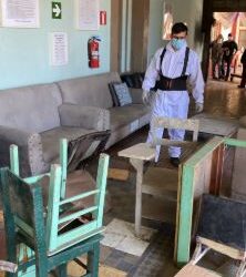 Inicia el retiro de chatarra en el Hogar de Ancianos La Misericordia