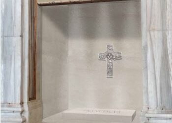 Anuncian el proyecto de la tumba del papa Francisco